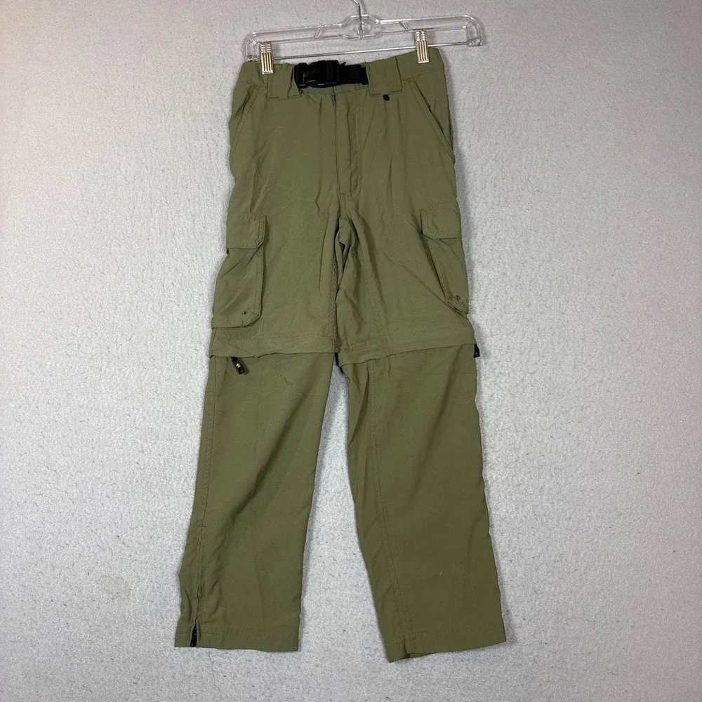 Boy Scouts of America Convertible Uniform Pants Youth Boys Size XS Green*Cargo